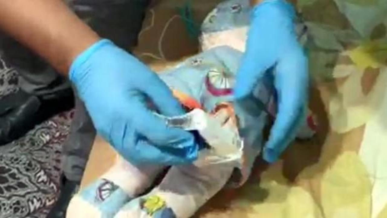 Oyuncak bebekten bakın ne çıktı?