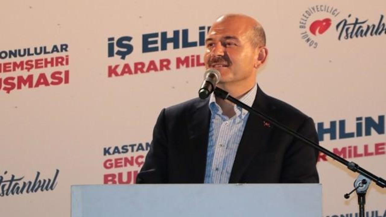 Soylu: Yüzde 5,4 performansa İstanbul teslim edilmez