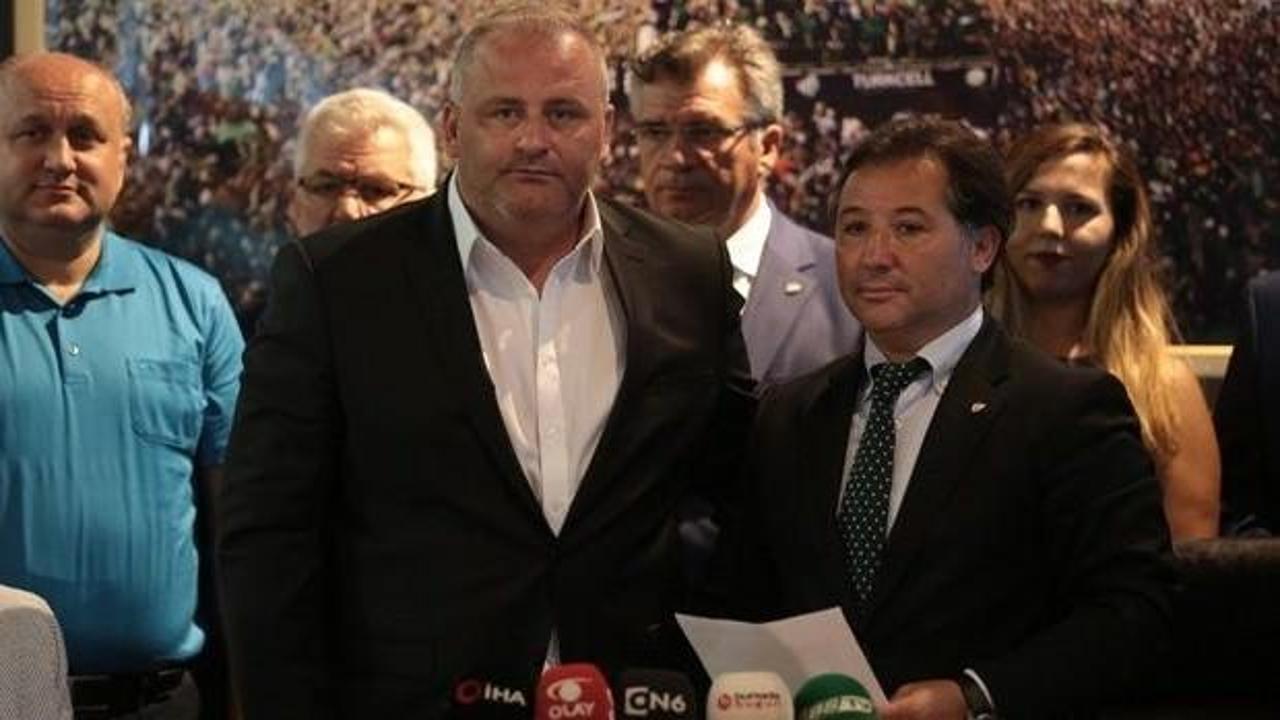 Bursaspor'un yeni başkanı mazbatasını aldı