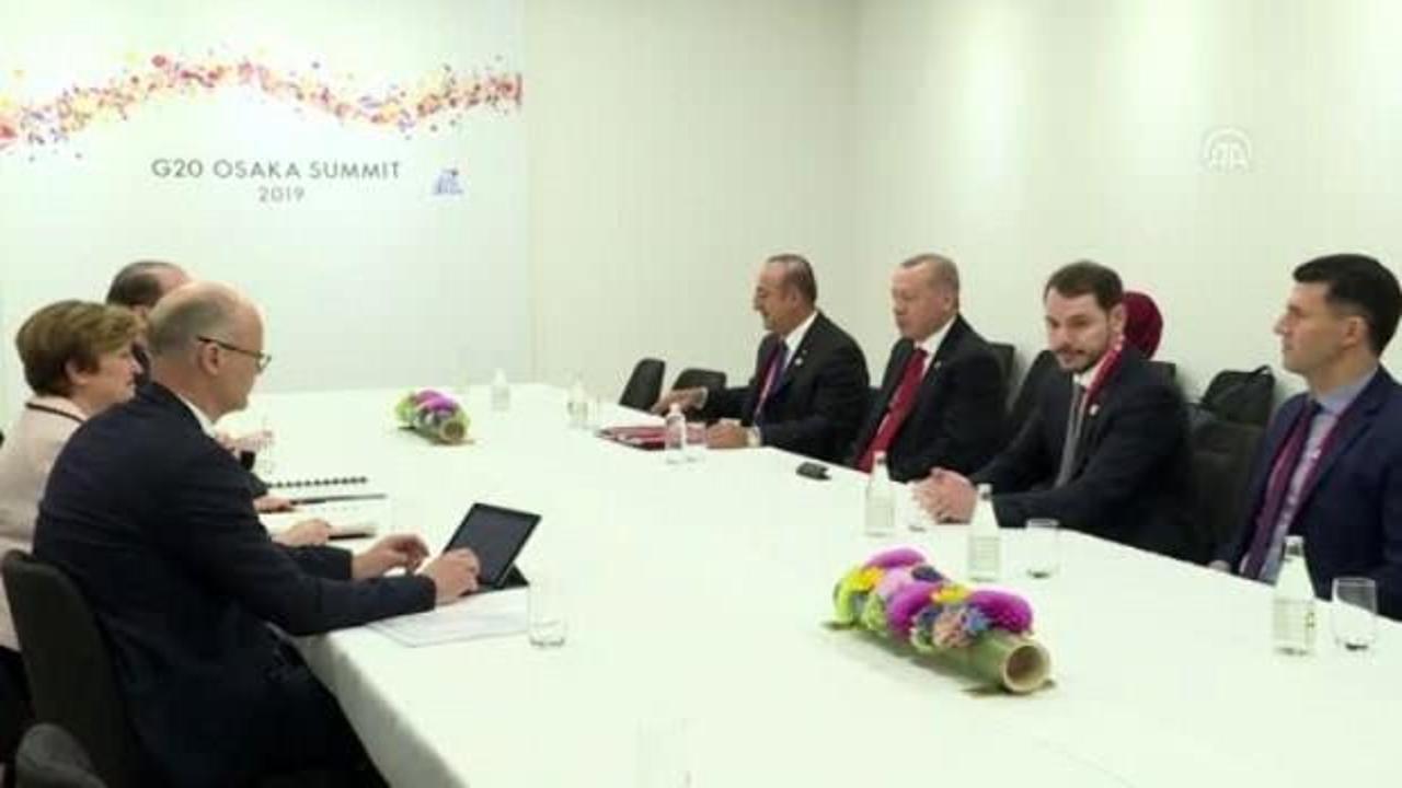Cumhurbaşkanı Erdoğan, Malpass ile görüştü
