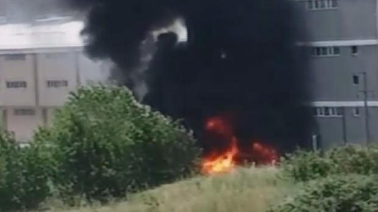 İstanbul'da yangın! &Ccedil;ok sayıda ekip b&ouml;lgede