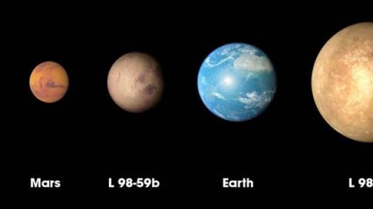 NASA duyurdu: Dünya'dan küçük, Mars'tan büyük