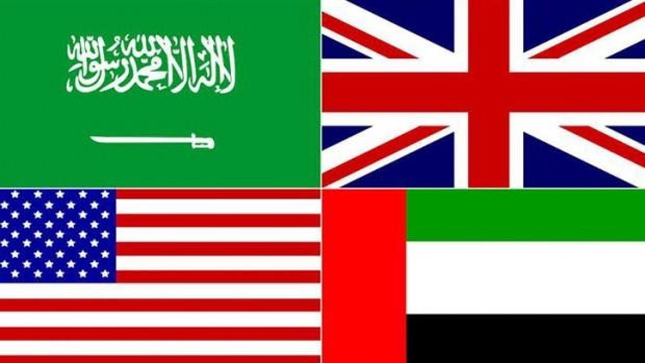 Suudi Arabistan, BAE, ABD ve İngiltere'den ortak açıklama
