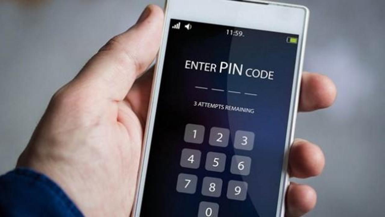 Telefonunuzda kullanmamanız gereken 20 PIN kodu