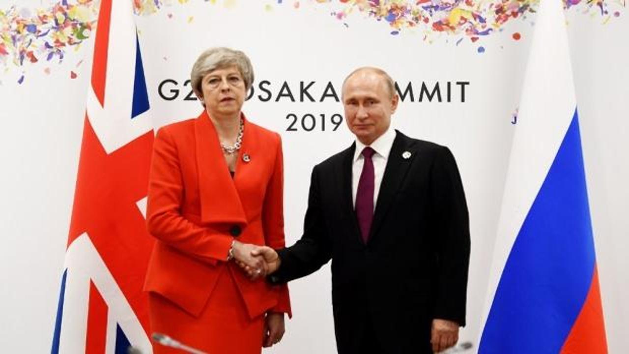Theresa May'den Putin'e sert tepki!