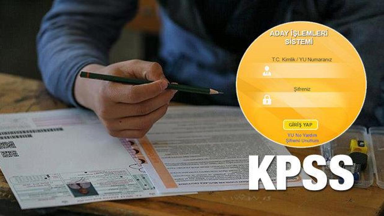 KPSS sınav yerleri: ÖSYM KPSS sınav giriş belgesi nasıl alınır?