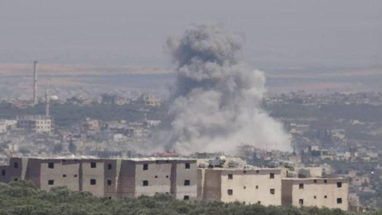 İdlib'e hava saldırısı! Çok sayıda ölü ve yaralılar var