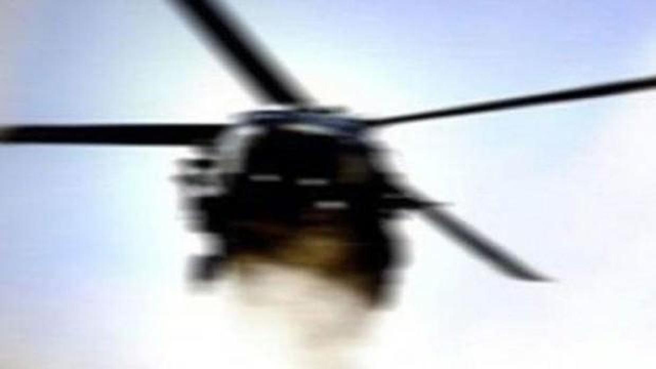 Almanya'da askeri helikopter düştü