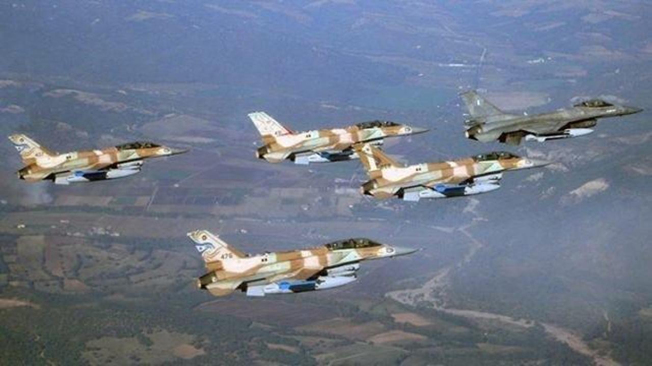 İsrail savaş uçakları Suriye'yi vurdu!