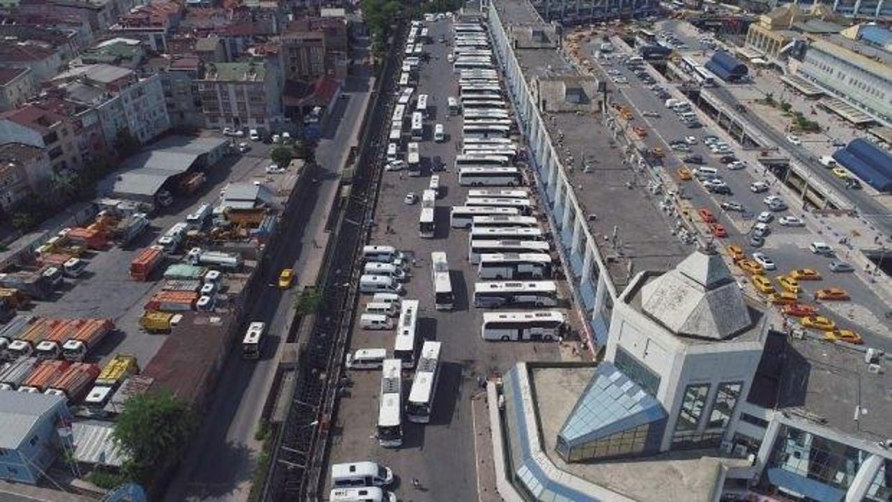 İstanbul'da otogara giriş çıkışlar kapatıldı!