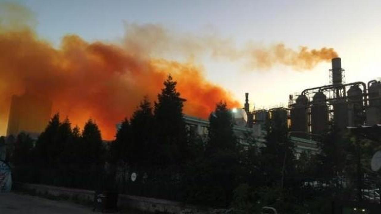 Kütahya'daki azot fabrikasında patlama