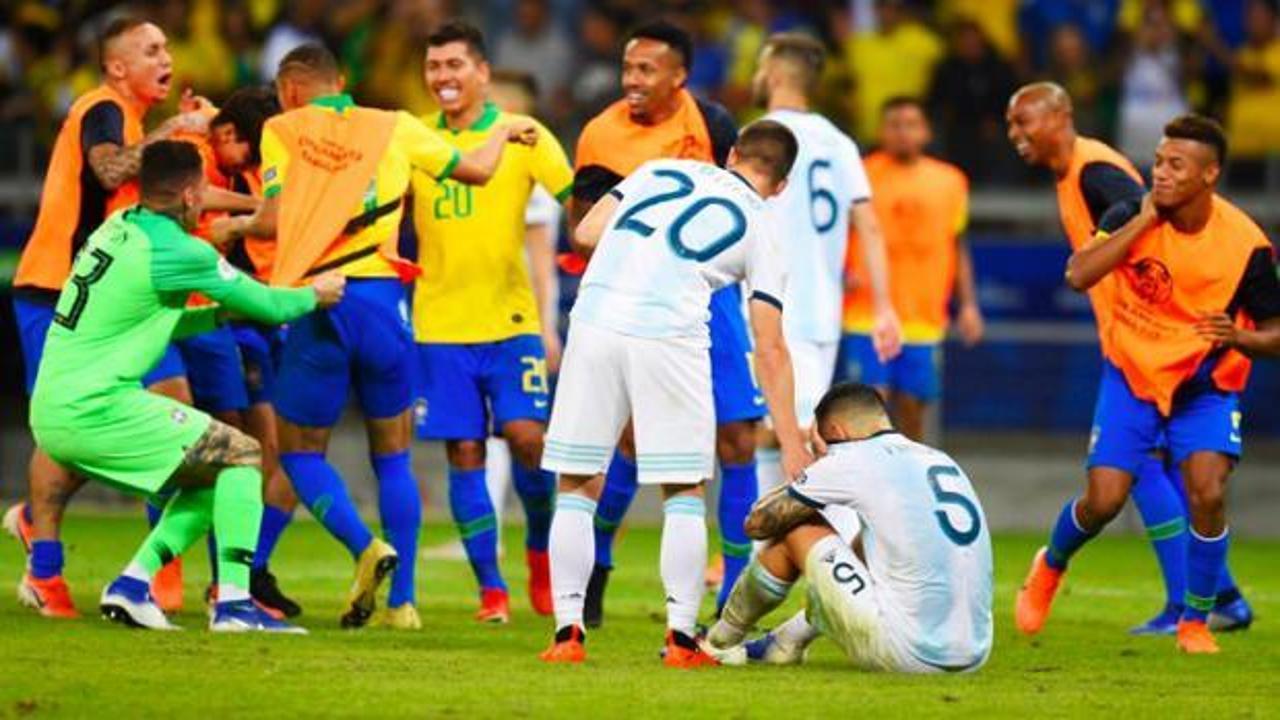 Messi bir kez daha yıkıldı! Brezilya finalde