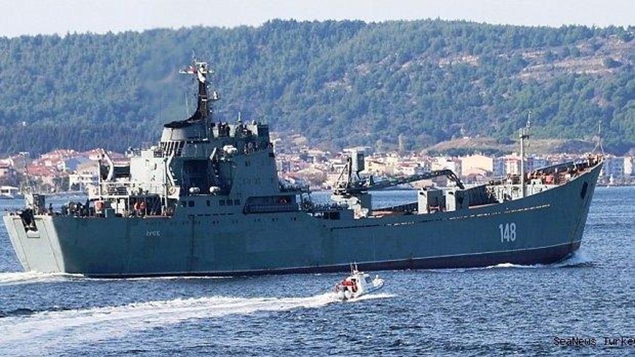 Rus savaş gemisi yola çıktı: Akdeniz'e gidiyor!