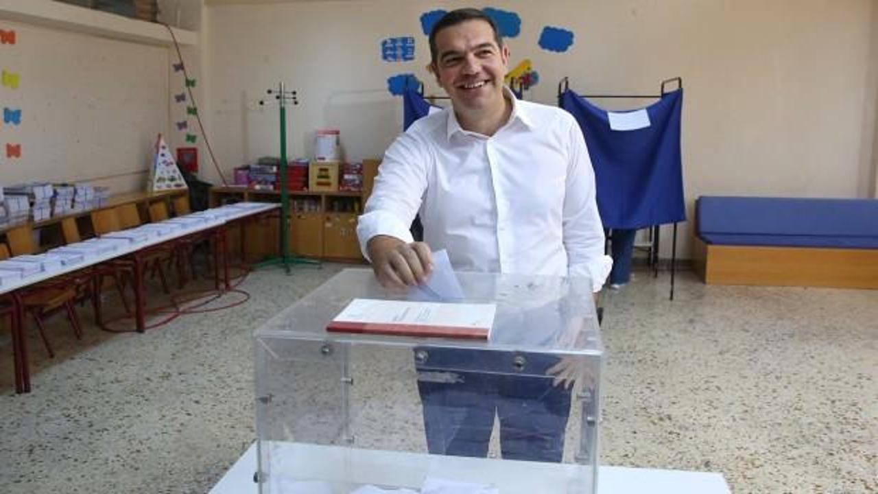 Seçimi kaybeden Çipras'tan açıklama