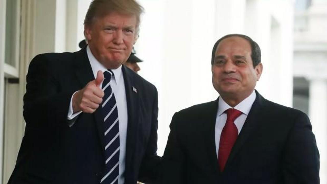 Sisi Trump'la görüştü, Türkiye'yi tehdit eden generale destek verdi