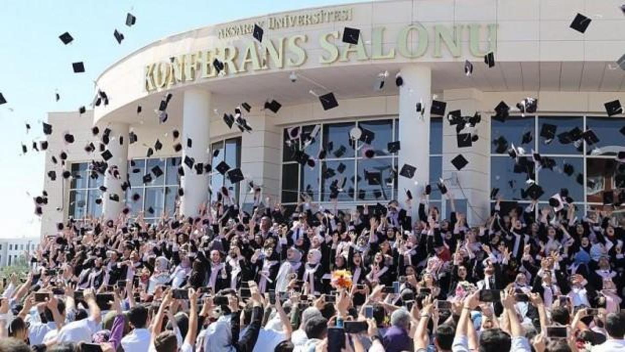 Aksaray Üniversitesi 2 bin 602 mezun verdi