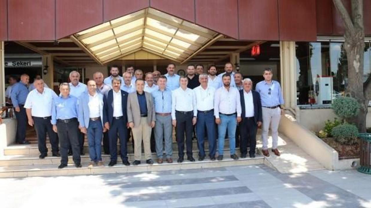 Cengiz Aydoğdu ve Ak Parti Başkanları toplantıda buluştu