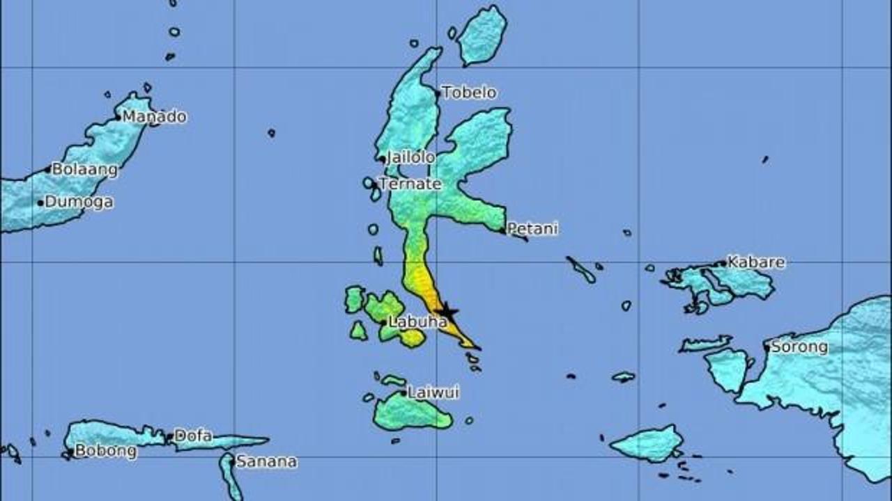 Endonezya'da 7.3 büyüklüğünde deprem!