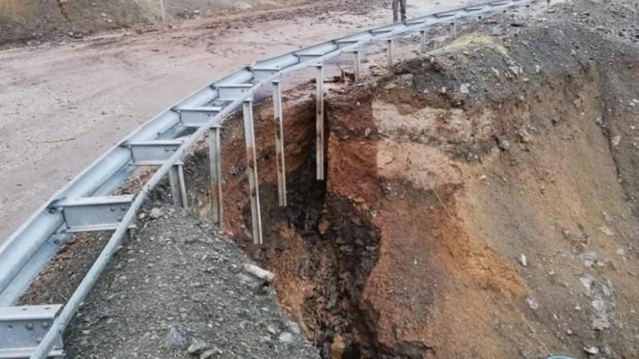 Kapuzbaşı Şelaleleri'ne giden yol kapandı