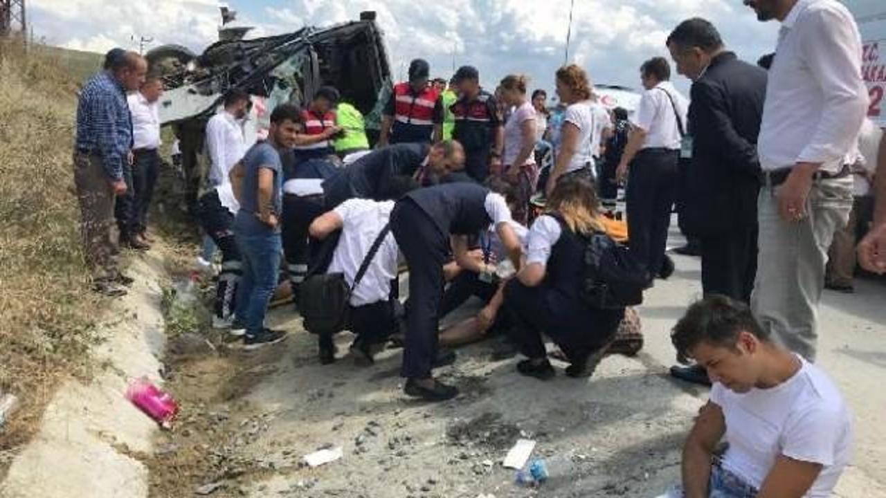 İstanbul Havalimanı yolunda feci kaza: 34 yaralı