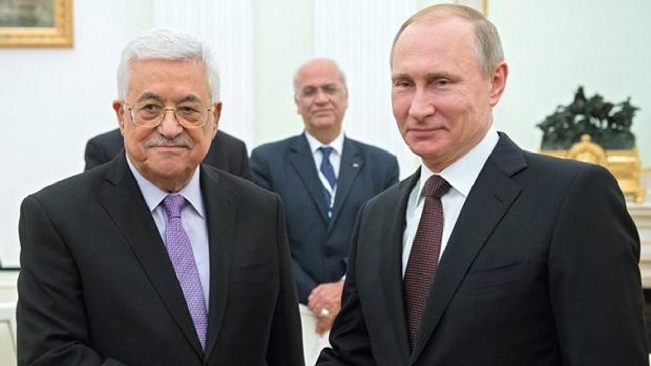 Putin ile Mahmut Abbas Filistin meselesini görüştü