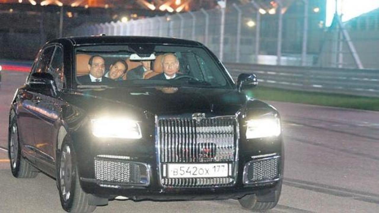 Putin’in limuzinine Türk dokunuşu