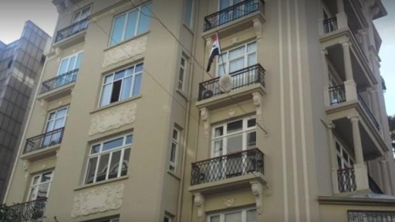 Suriye'nin İstanbul'daki başkonsolosluğu karıştı! İ&ccedil;eride saldırdılar