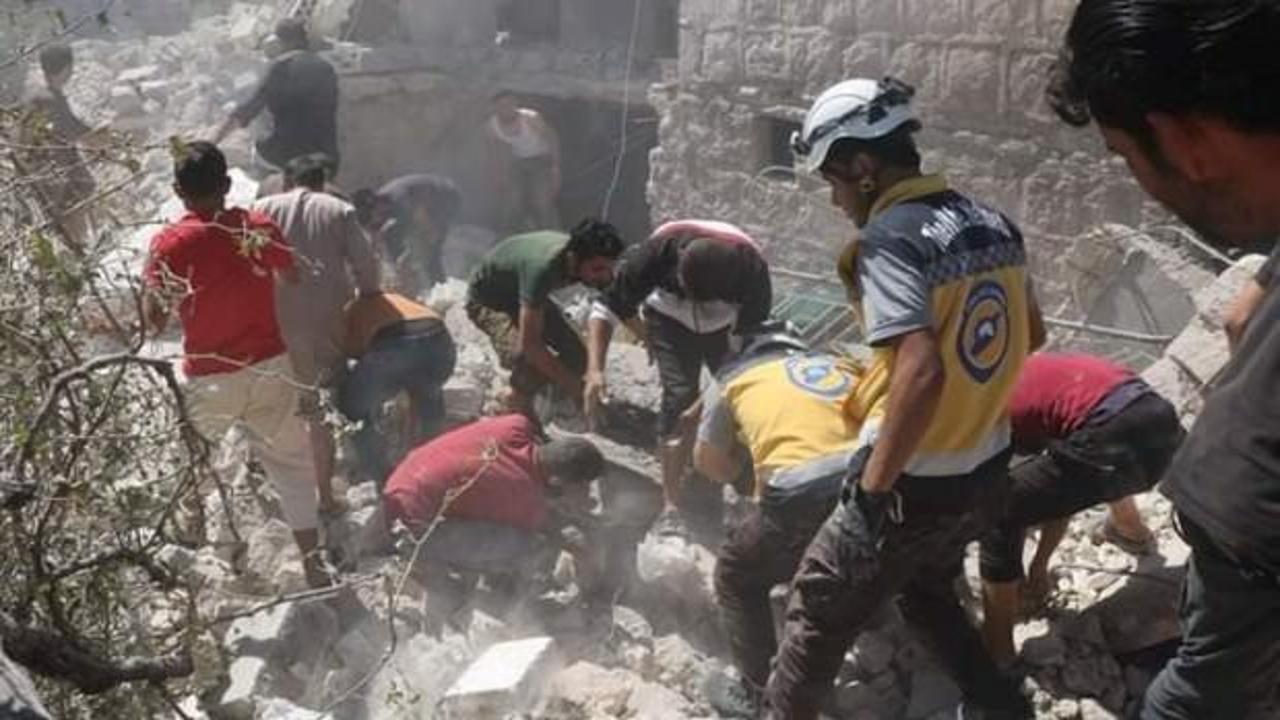 İdlib'e hava saldırısı: Ölüler var