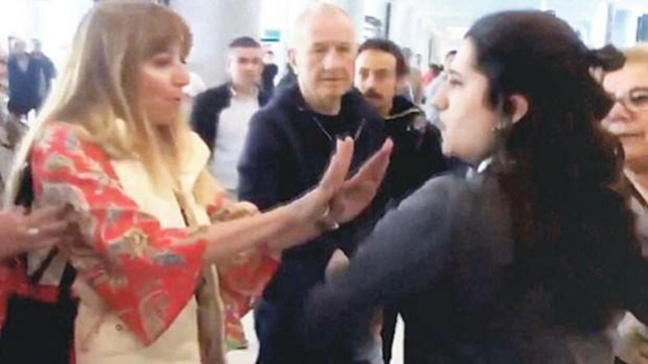 İşte havalimanı personeline hakaret eden kadına istenen ceza!