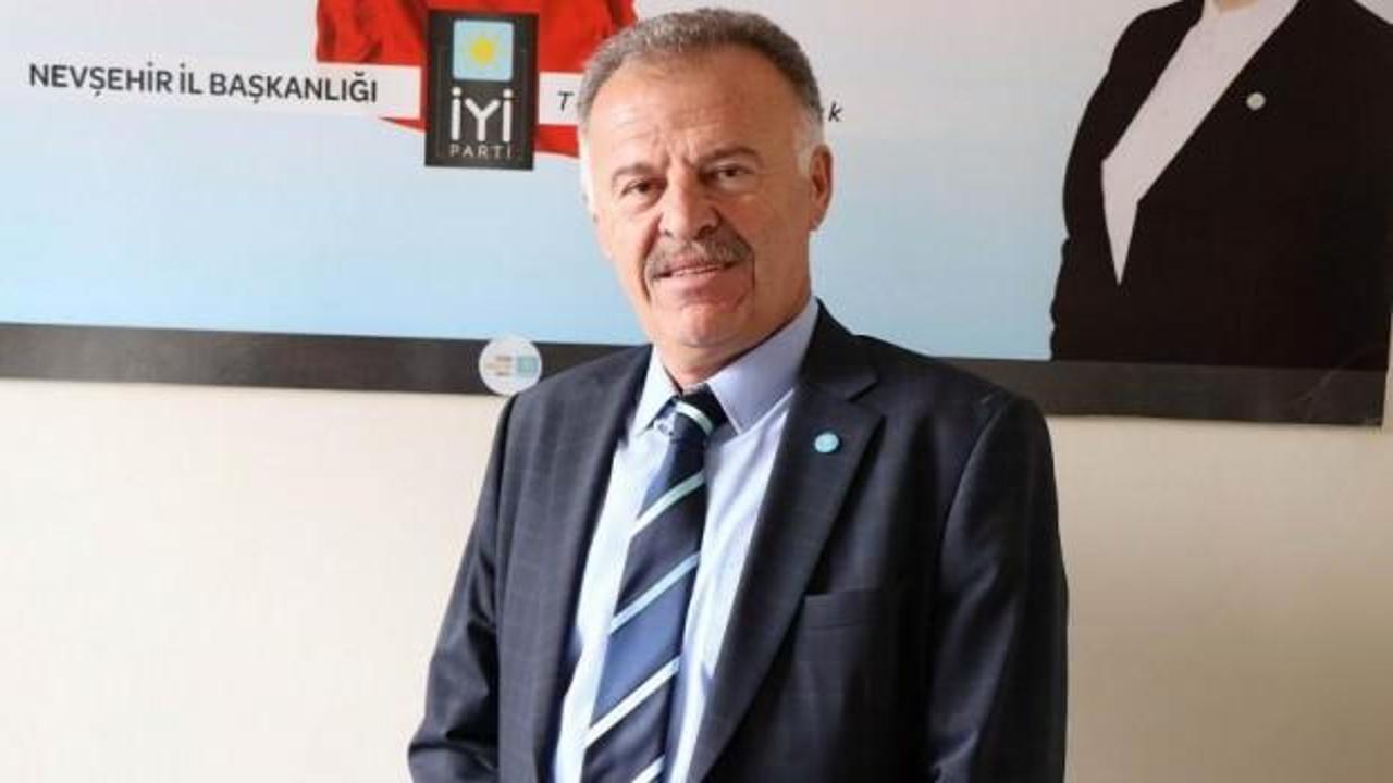 İYİ Parti Nevşehir İl Başkanı istifa etti