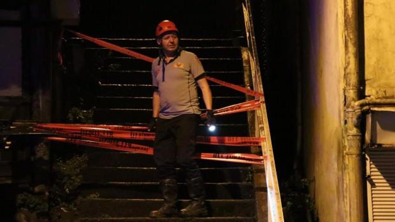 Zonguldak'ta heyelan korkusu: 4 katlı bina tahliye edildi