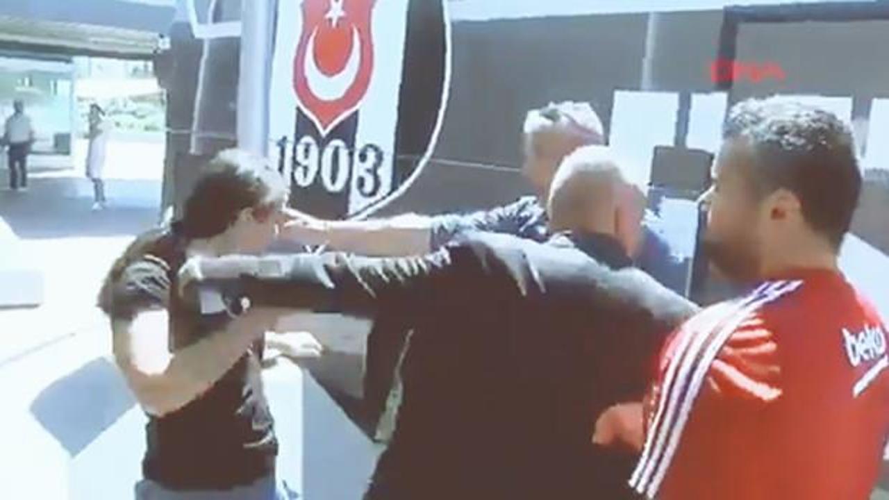 Beşiktaşlı taraftardan Orhan Ak'a tepki!