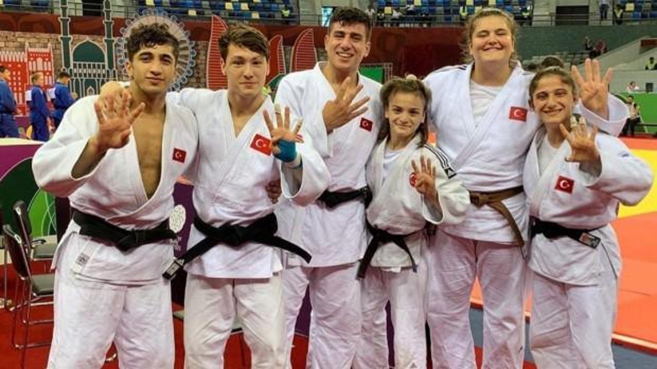 Bakü'de judocularımız tarih yazdı!