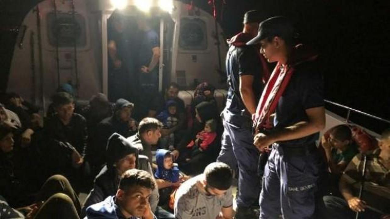 Didim'de 66 göçmen yakalandı
