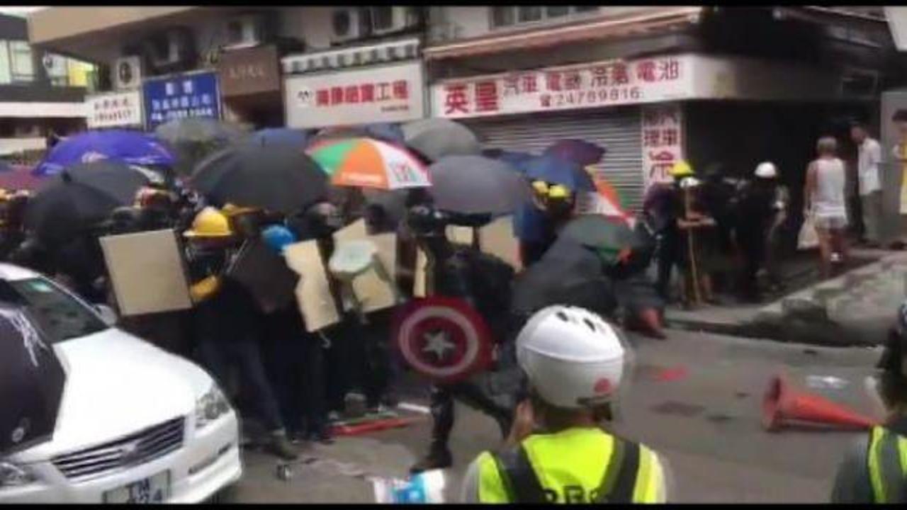 Hong Kong'da kargaşa devam ediyor!