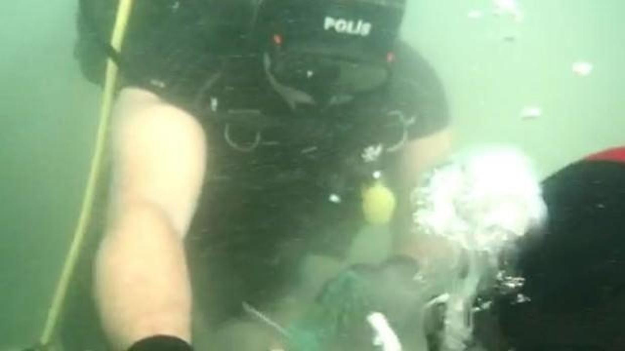 Marmara Denizi'nin dibinde gizlenmiş halde bulundu