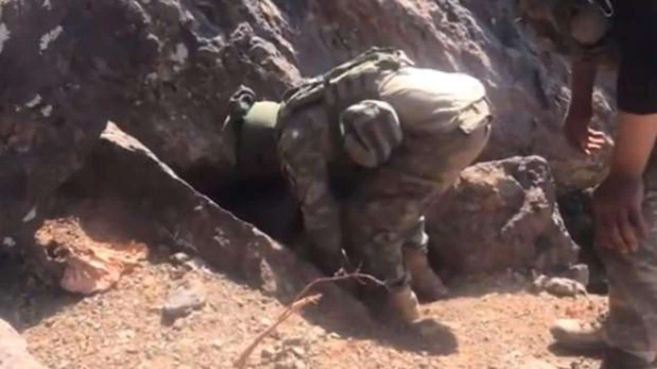 PKK'nın inlerine girildi! U&ccedil;aksavar ele ge&ccedil;irildi