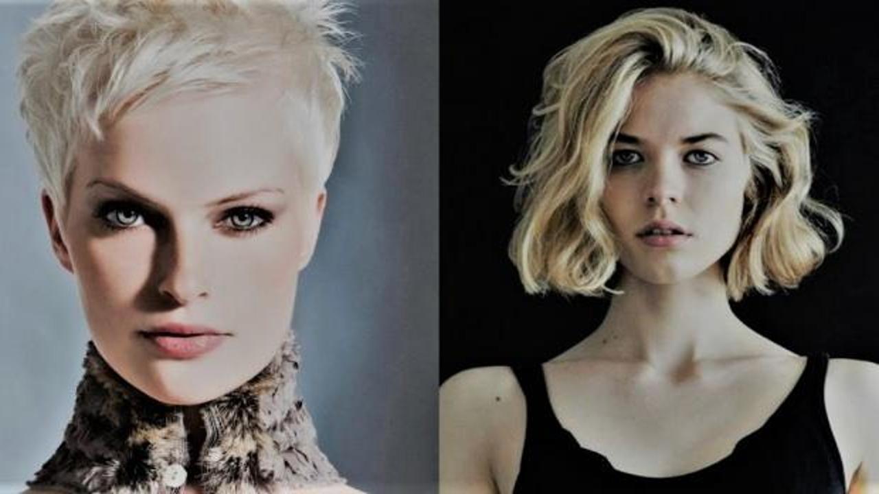 2019 kısa saç modelleri kadın: Çok tercih edilen gözde kısa saç modelleri