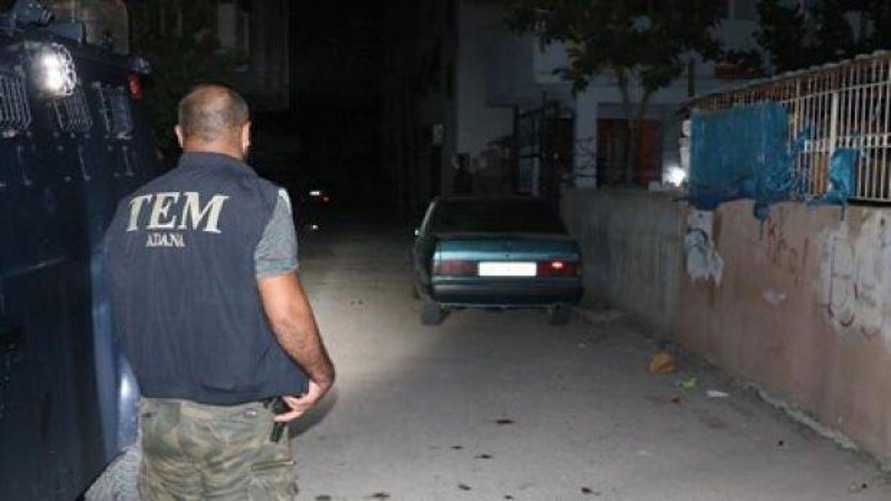 Adana'da bir eve EYP atıldı