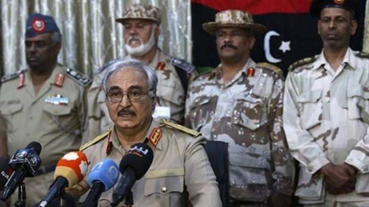 Libya'da Hafter'e büyük darbe! Çok sayıda komutan öldü