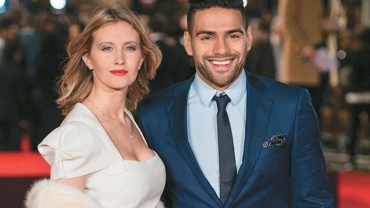 Falcao'nun eşinden 'G.Saray' beğenisi