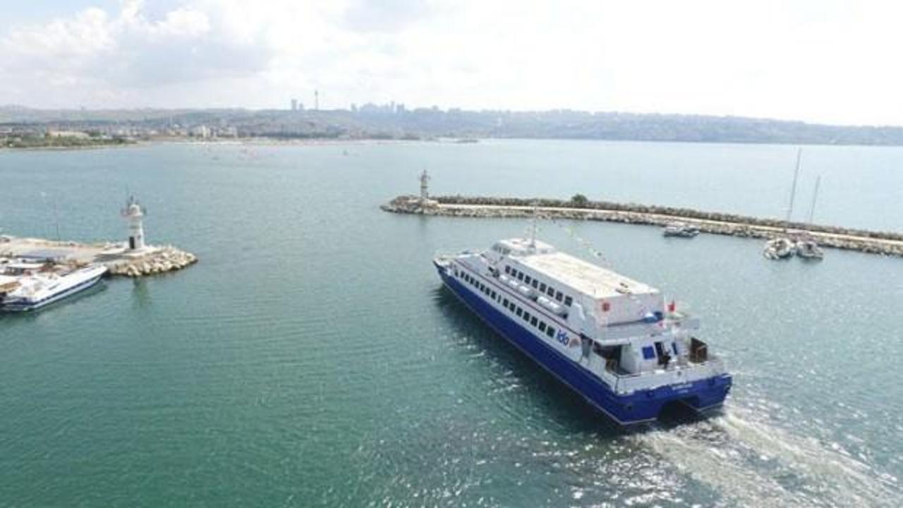 İDO'nun B&uuml;y&uuml;k&ccedil;ekmece-Bursa seferleri başladı