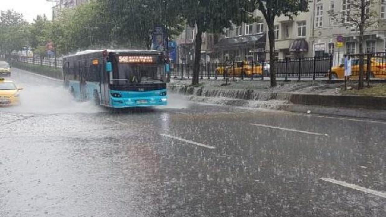 İstanbullulara yağmur sürprizi