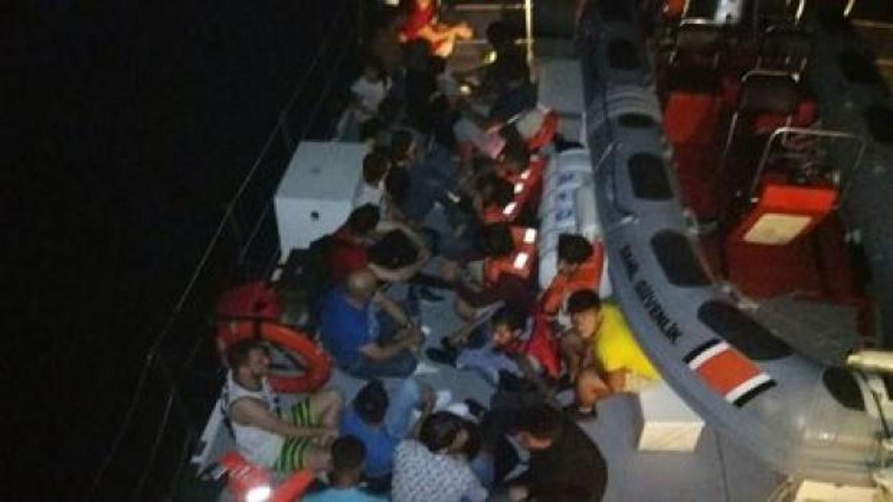 Muğla'da 59 kaçak göçmen yakalandı