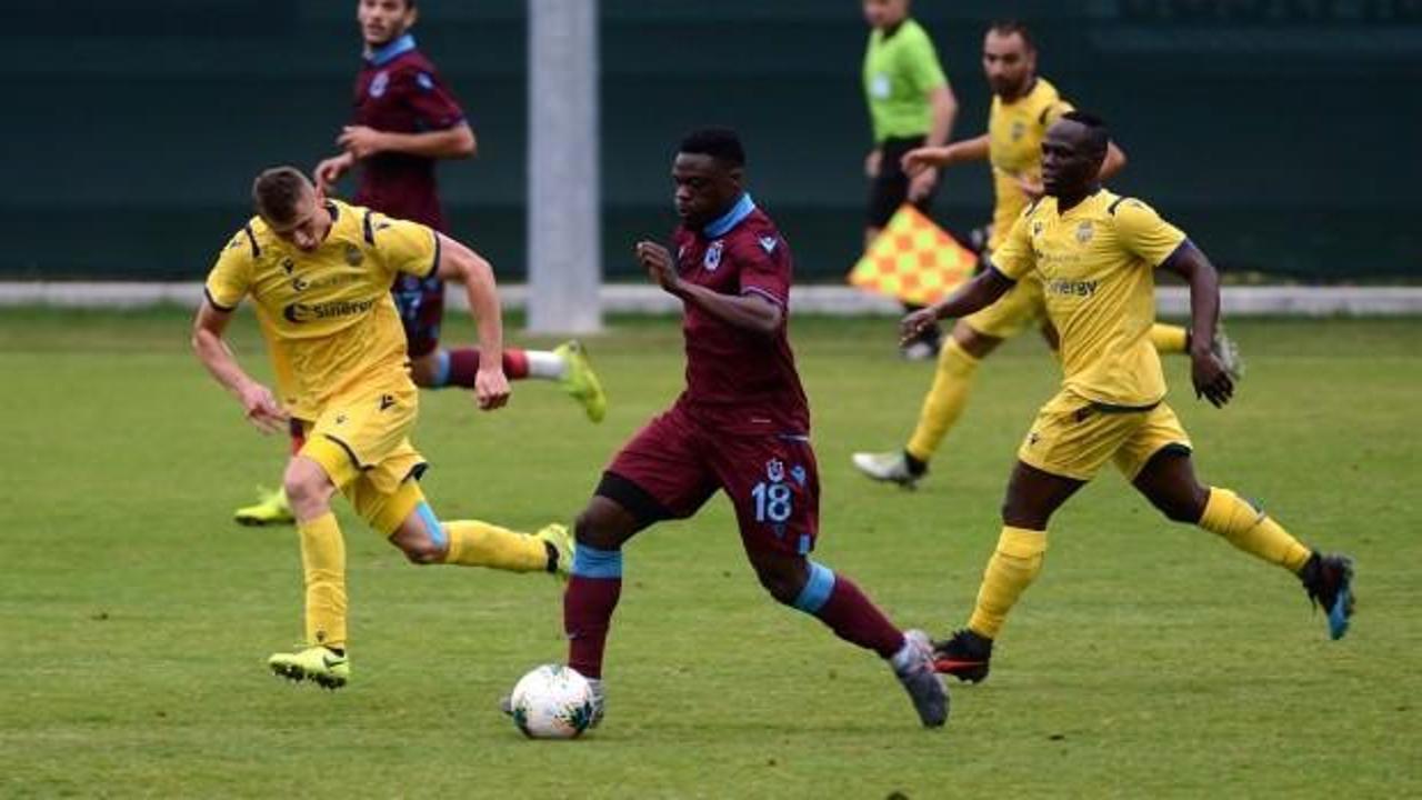 Trabzonspor Avusturya'da beraberliğe abone