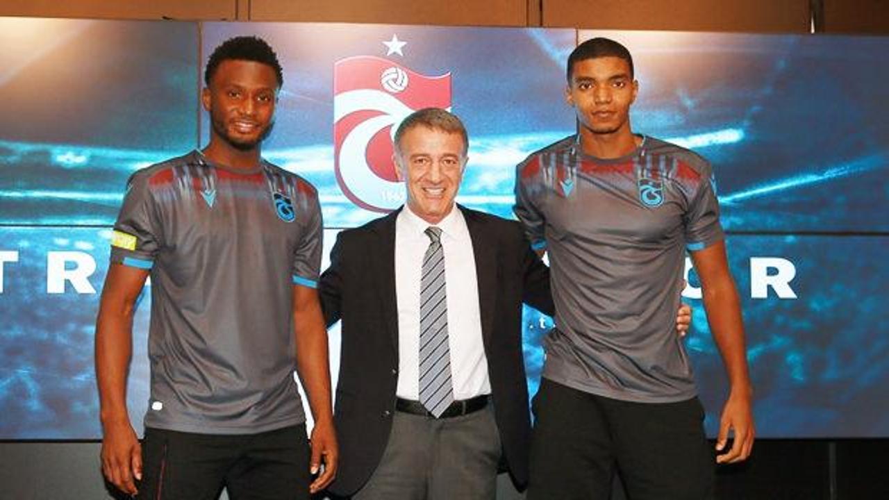 Trabzonspor'da 2 yıldız imzayı attı