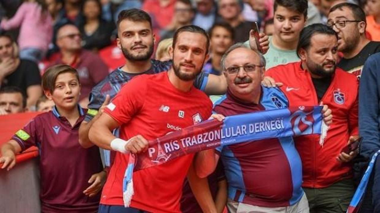 Trabzonsporlular Yusuf'u ilk maçında yalnız bırakmadı