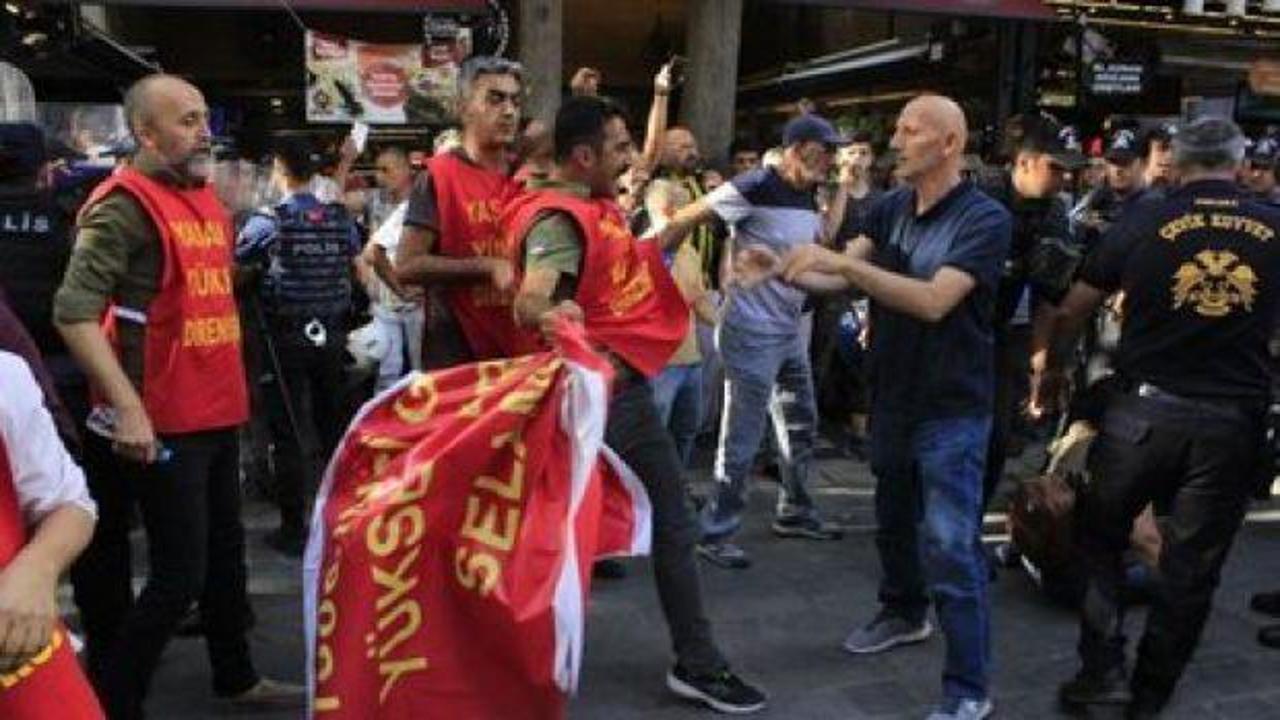 Ankara'da izinsiz gösteri! 25 gözaltı
