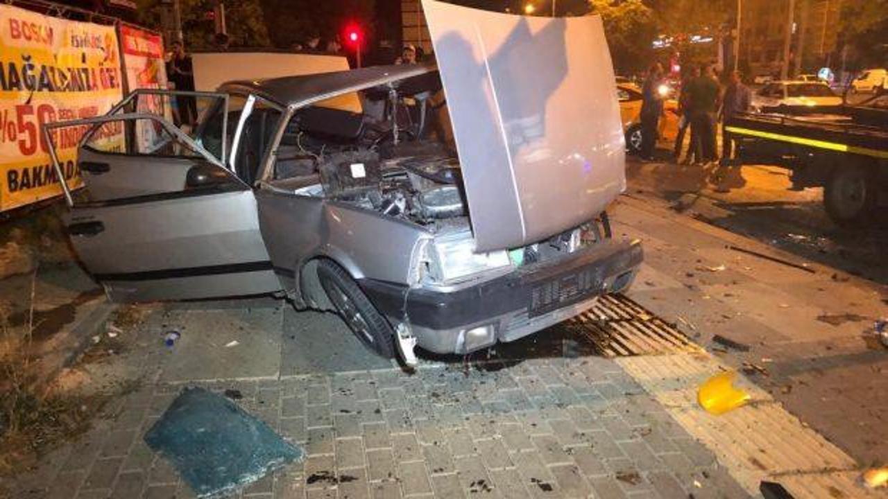 Ankara'da kaza! 5 yaralı