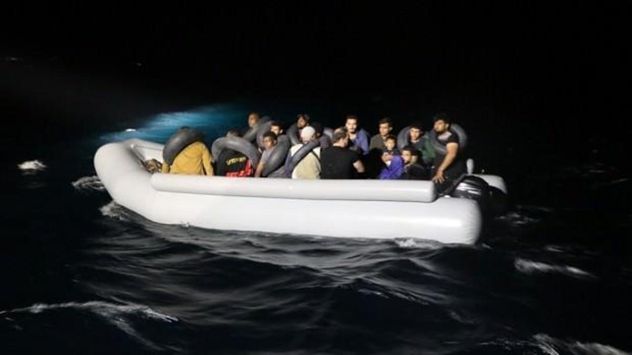 Balıkesir'de 40 göçmen yakalandı